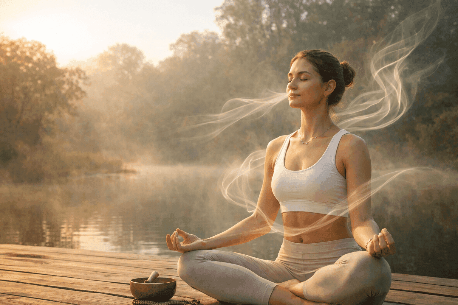 Yoga begynder med åndedrættet